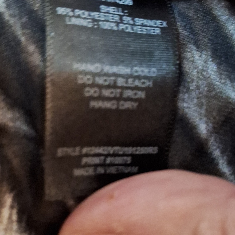 Enfocus Studio Animal print jumpsuit.Sz.100 Black Green - Picture 14 of 14